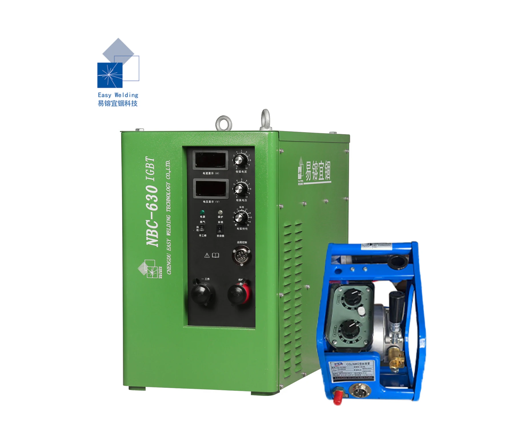 Portable 380V Three-phase IGBT CO2 Gas Protection Welding Machine CO2 Protection Welder NBC-630 With CE Certificate