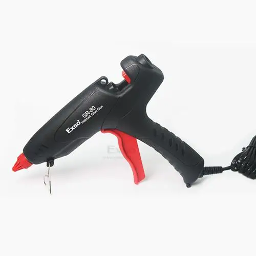 
EXSO Industrial Electronic Hot melt Glue Gun 80W. 11.3mm Glue Stick. GR-80. Korea 