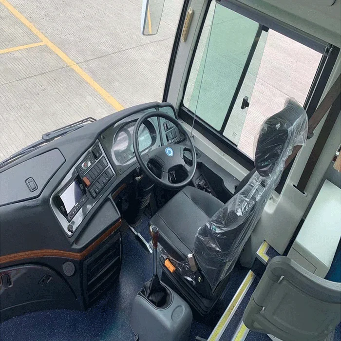 Right Hand Drive 32 Seaters Second Hand Passenger Bus for SunLong Customized Used RHD Coach Double Doors City Buses for Sale
