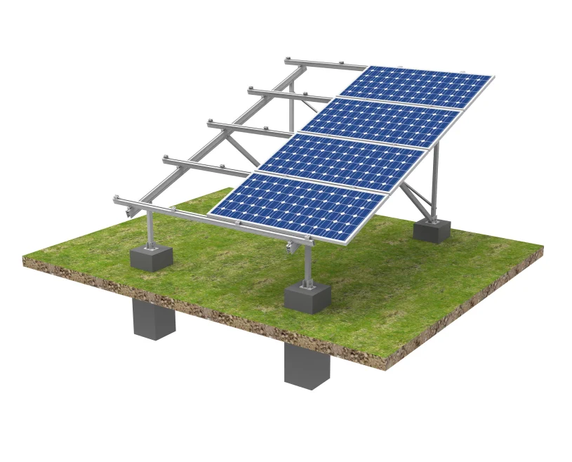 Solar aluminium design solar rack ground solar PV mounting brackets