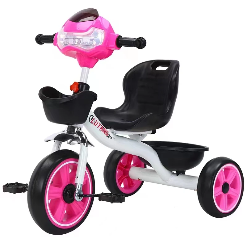 Outdoor Kids Tricycle Light and Music Bicycle Pedal Bicycle Tricycle Children