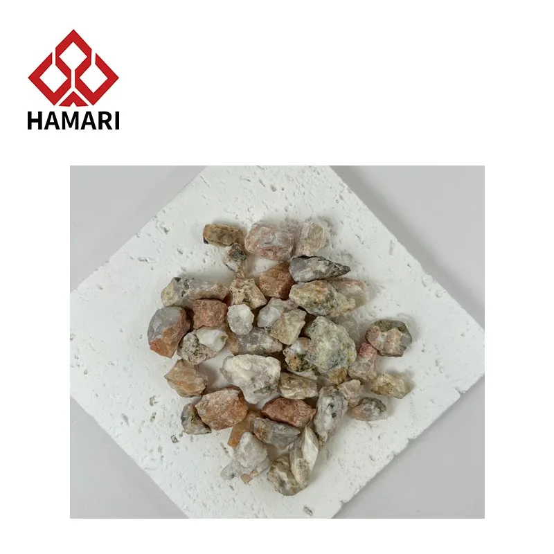 6-9 White pink crushed stone flower bed flower pot decoration Vase decoration non-toxic harmless sustainable