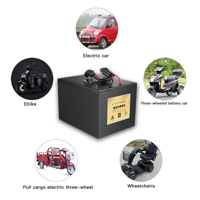 Solar LiFePo4 48V 60V 72V 30Ah 40Ah 50Ah Lithium ion Battery Pack Batteries for Electric Scooters Ebike