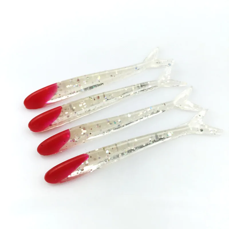 Discount Manufacture directly sale 6cm 1.27g  soft scissors tail fishing lure