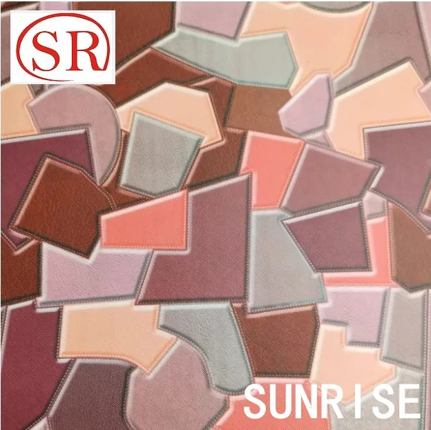 Manufacturer direct sales of various cartoon pattern PU synthetic leather bags leather shoes bows