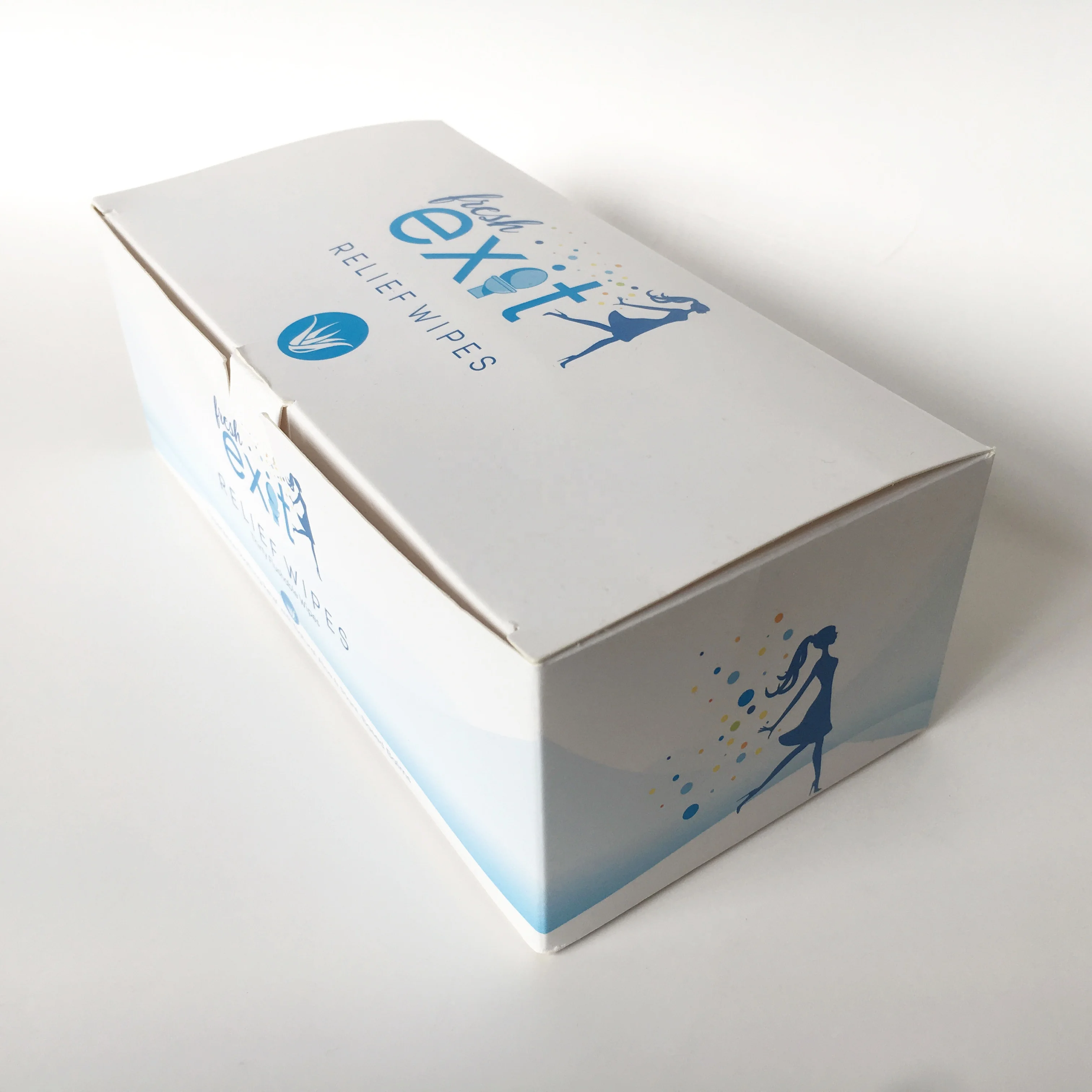 
flush flushable infused with aloe and vitamin E biodegradable cleaning relief wipes toilet wet wipes/tissues 