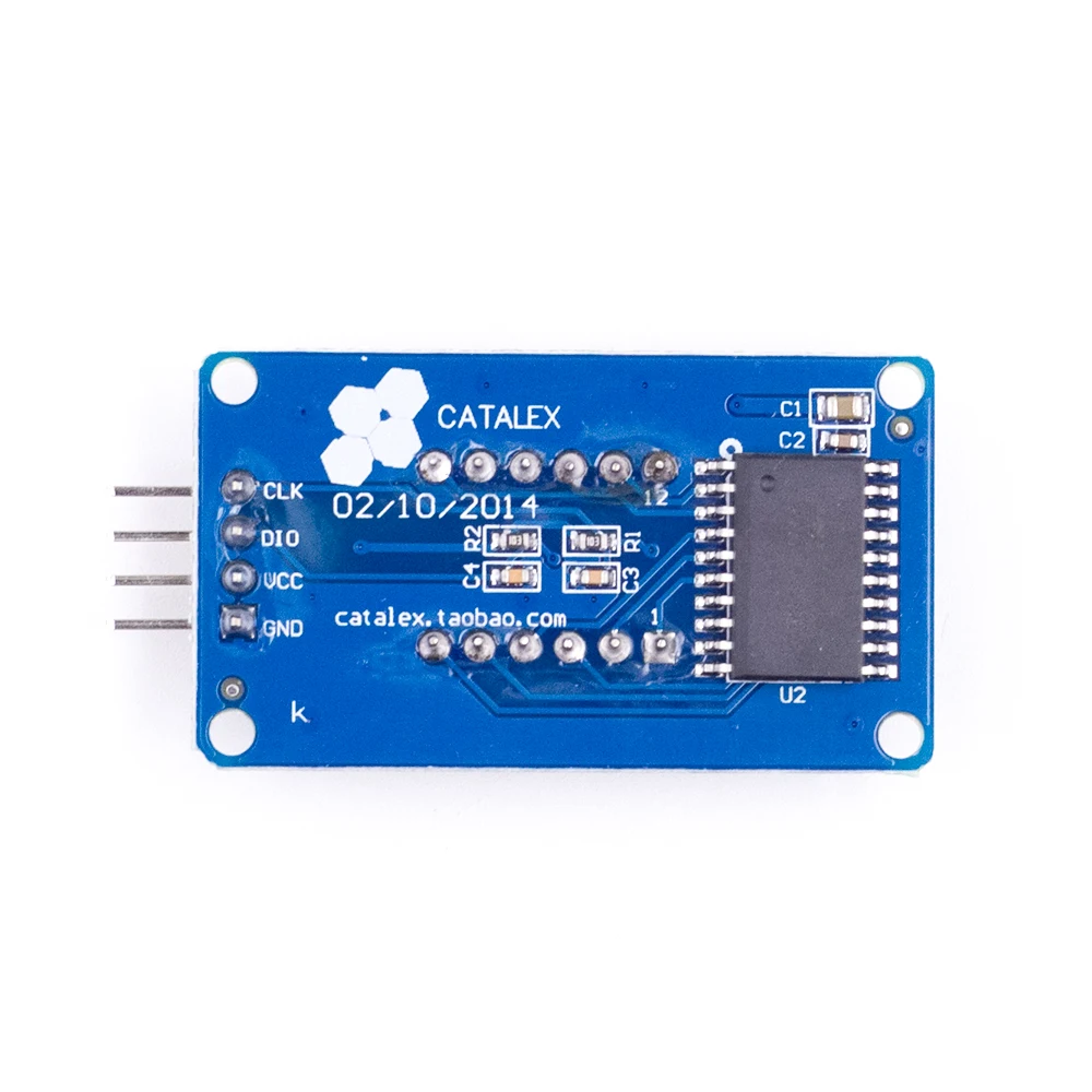 TM1637 LED Display Module 7 Segment 4 Bits 0.36Inch Clock RED Anode Digital Tube Serial Driver Board