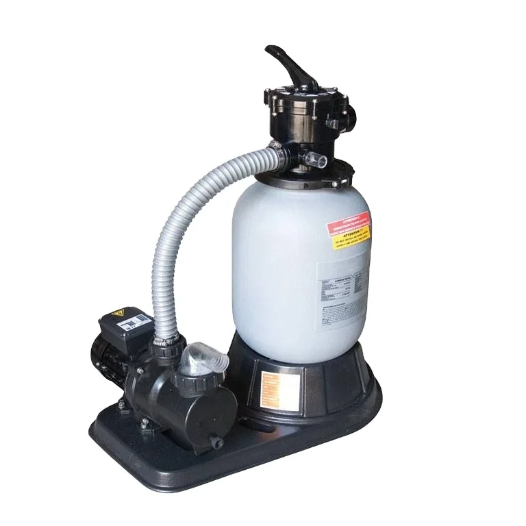 300mm swimming pool sand filter made of plastic side mounted with multiport valve filtration rate 50m3 as  filtration equipment