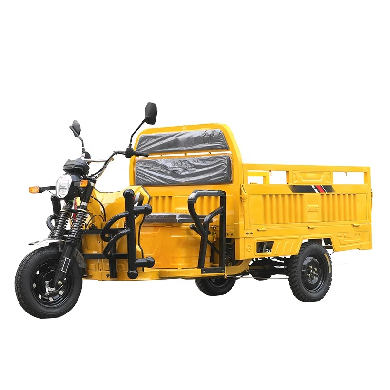 Factory direct sale electric cargo tricycle three wheel adult cargo carrying electric tricycle on sale