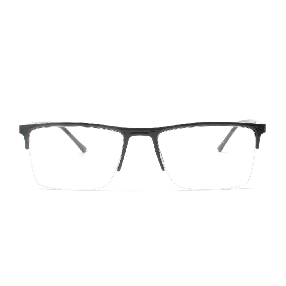 2022 New Wholesale High Quality Clear Metal Tr 90 Optical Half Frames Eyeglasses Frames Reading Glasses For Men Women