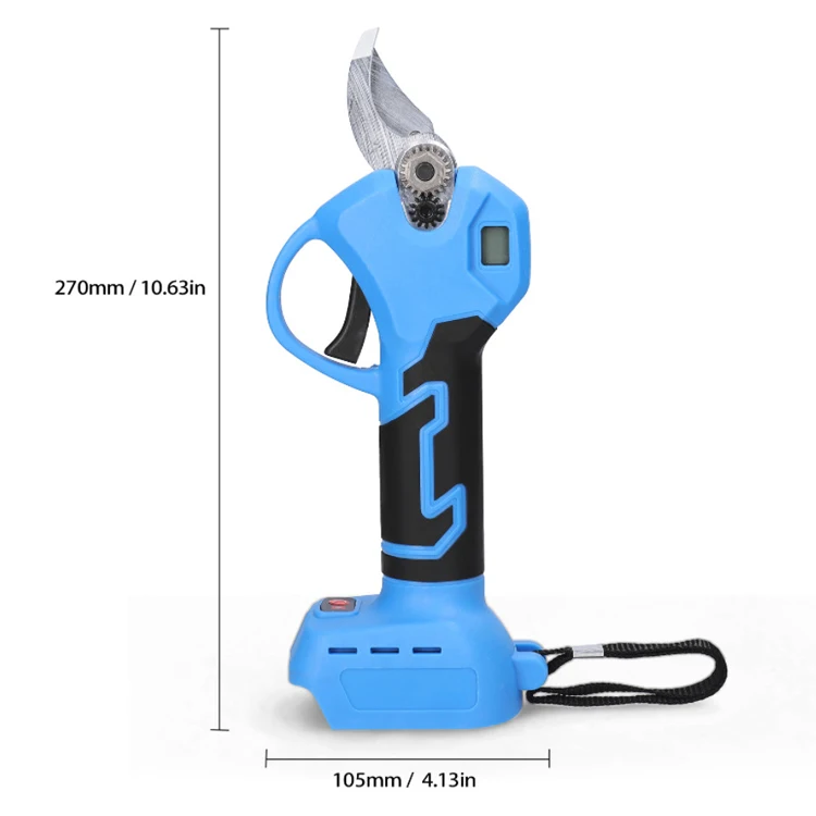 FDJD-4 Made in China professional cordless electric pruning shears garden tree pruning shears 20V powerful with digital display