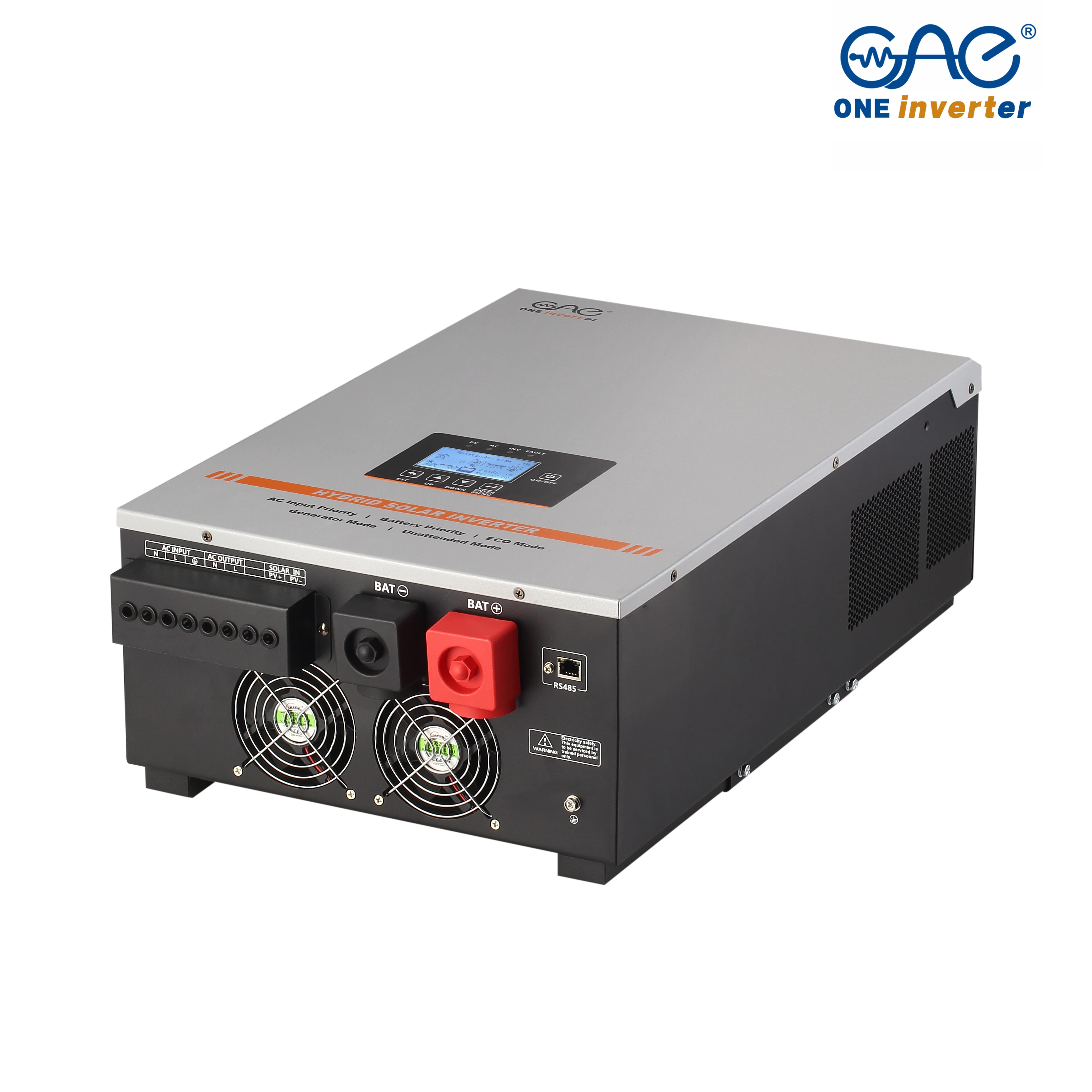 Солнечный инвертор 3 кВт с контроллером заряда Mppt 60 Гц 50 Ac Dc чистая Синусоидальная волна onduleur