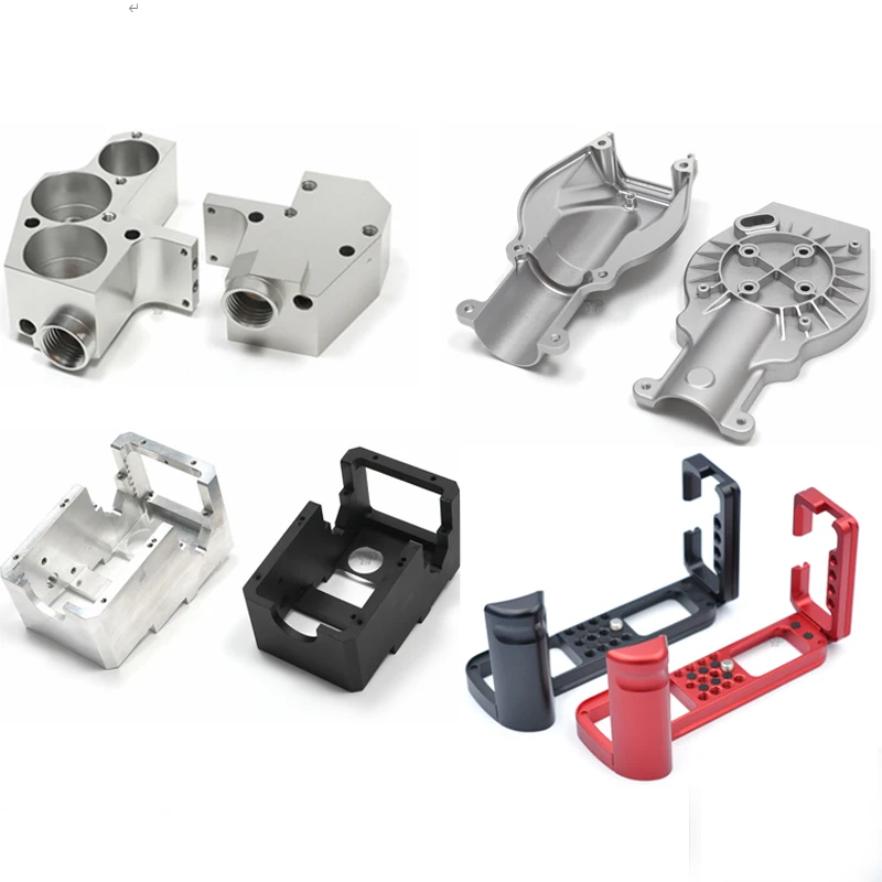 Custom Aluminum Brass Metal CNC Turning Milling Security Camera Lenses Housing Spare Parts