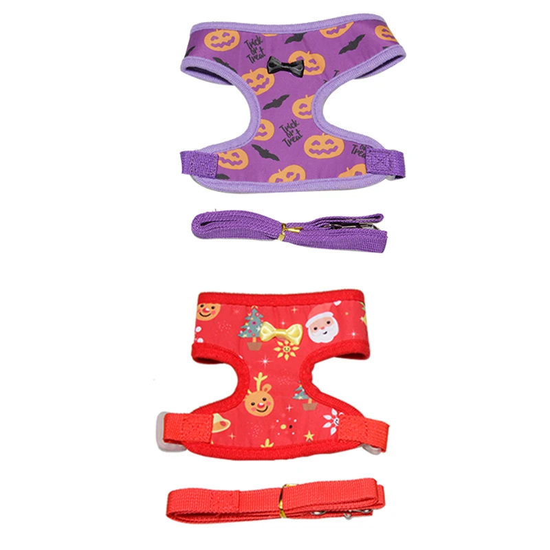 Amazon Best Seller Reversible Dog Harness Custom Pattern Soft And Comfortable Pet Harness Dog Harness Custom Label