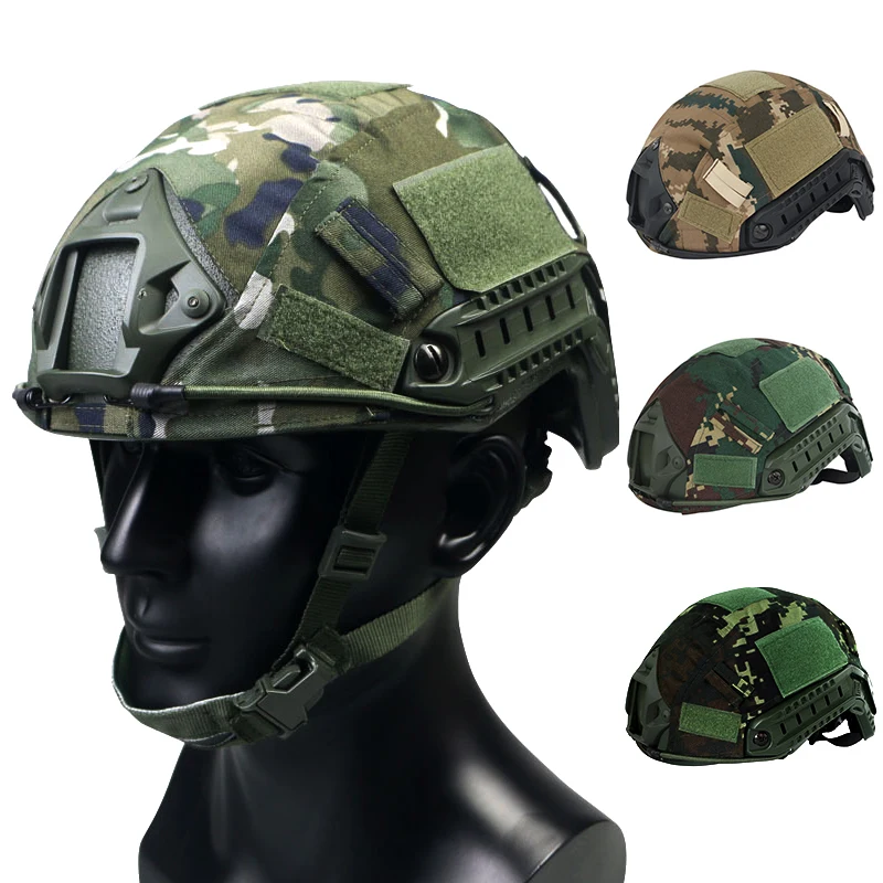 FAST winter and summer tiger spot camouflage helmet hood cover camouflage helmet cloth cover adjustable