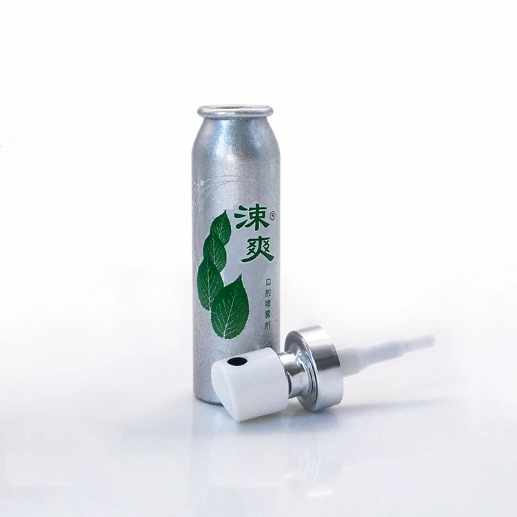 Guangzhou Factory  15ml empty  aerosol can aluminum spray bottle with valves