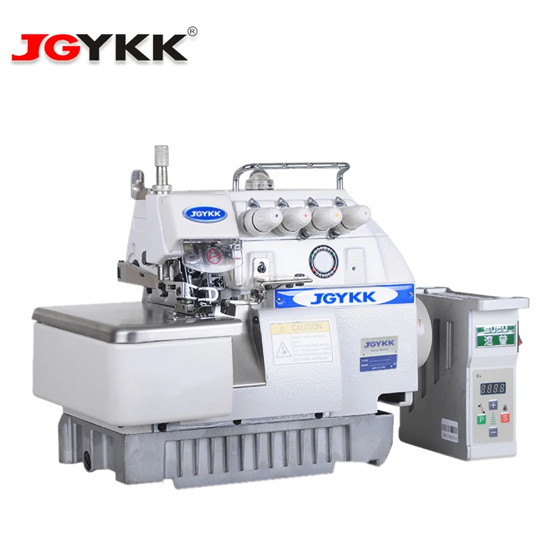 
747D High Speed Direct Drive 4thread Industrial Overlock Overstitching Overedging Sewing Machine Cover Seam Machine for Garment 