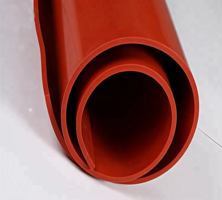 High temperature resistant transparent silicone rubber sheet
