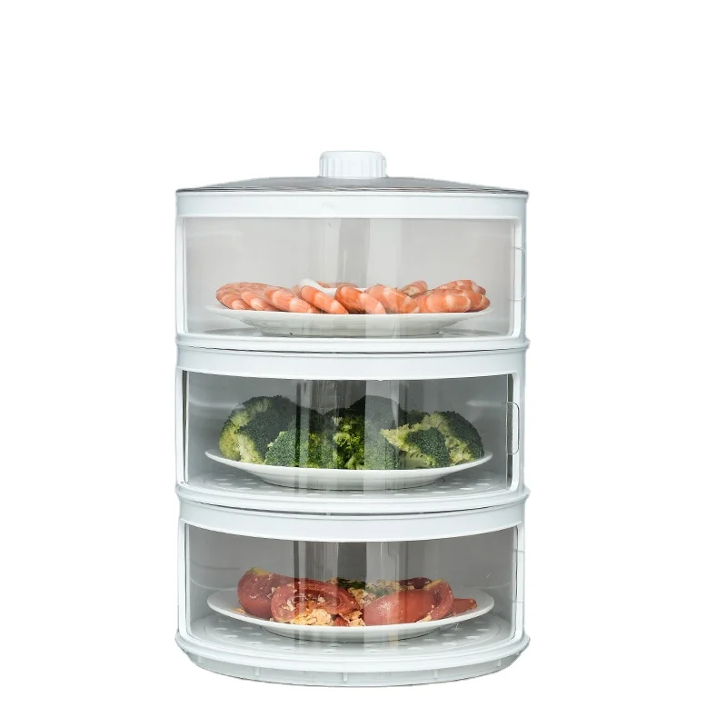 2022 Hot Sale Multilayer Dish Vegetables Cover  Food Storage Box Hotel Kitchen Insulation Product Food Warmer
