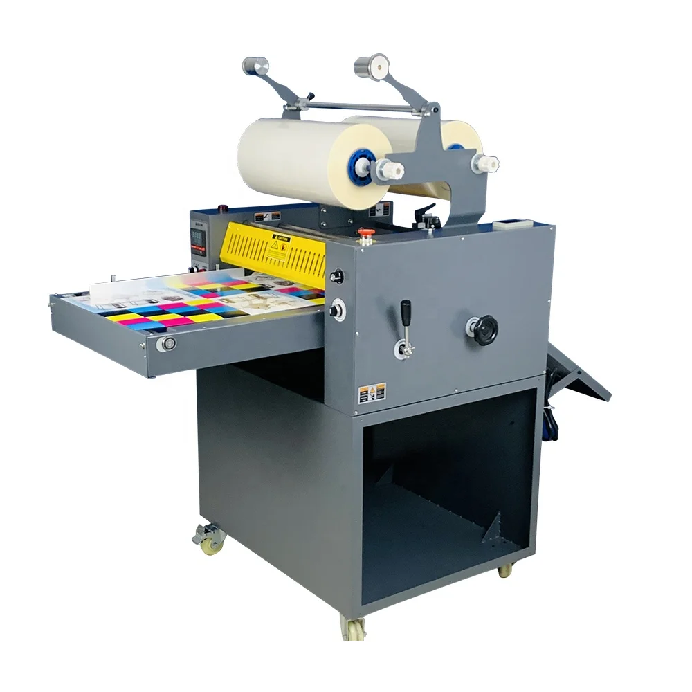 DSG-390B DSG-490B Electric Belt Delivery Thermal Hot Laminator Machine with Auti Curl Function