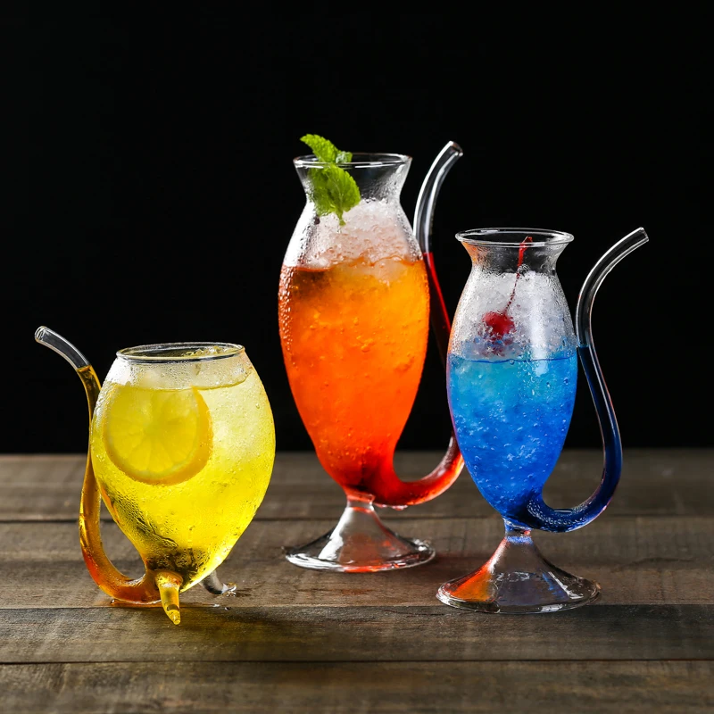 2024 Hot Sale Vampire Wine Whisky Whiskey Unique Alcohol Liquor Borosilicate Drinking Margarita Martini Cocktail Glass Cups