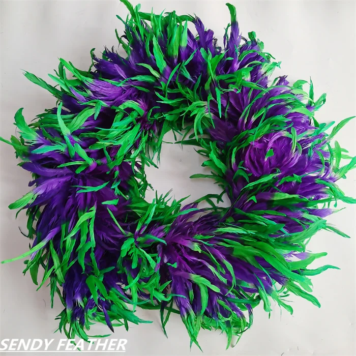 Настраиваемое 2-тоновое петушиное перо боа Самба