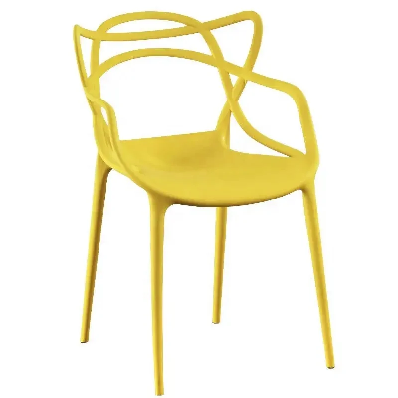 white plastic stackable chairs for dining room in colorful comfortable design chair