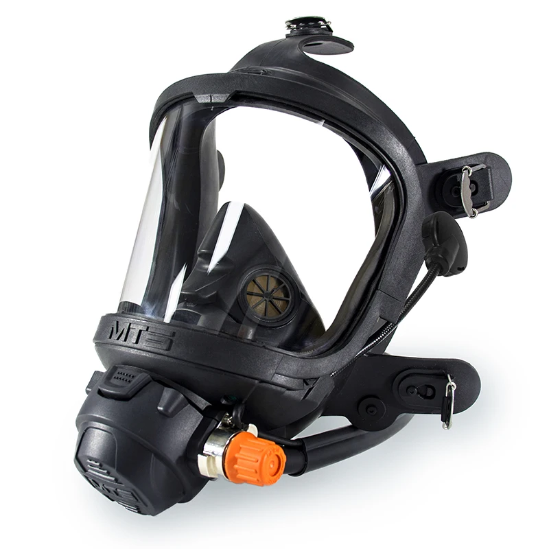 Flame retardant positive pressure air system 6.8L carbon fiber bottle Integrated Intelligent SCBA System