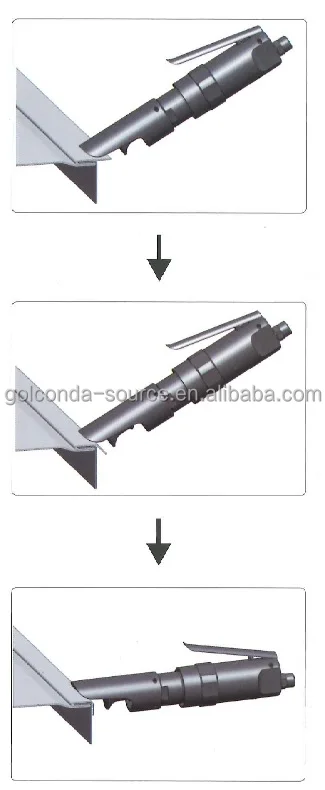 272 MM 4200 BPM INDUSTRIAL AIR PITTSBURGH LOCK SEAM HAMMER (GS-0814C)