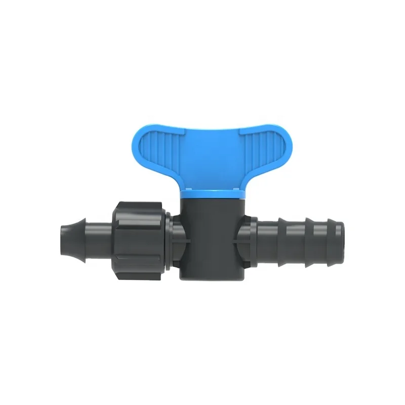 Agriculture Threaded Male-male Valve For Drip Irrigation Tubing