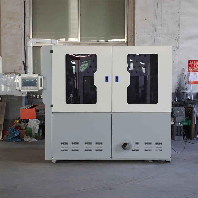 Metalworking Rotary Brush Dry Machine Metal Carbon Stainless Finishing Machine