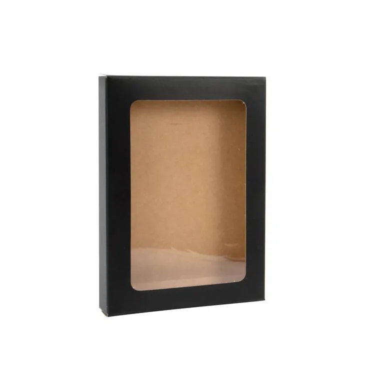 Foldable empty apparel garment clothes magnetic gift paper packaging box custom logo with window for baby clothes and garments