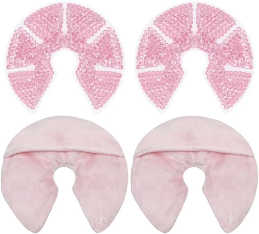 Breast Therapy Packs Hot and Cold Breast Pads Breastfeeding Essentials for Moms Breast Ice Packs for Relieve Pain