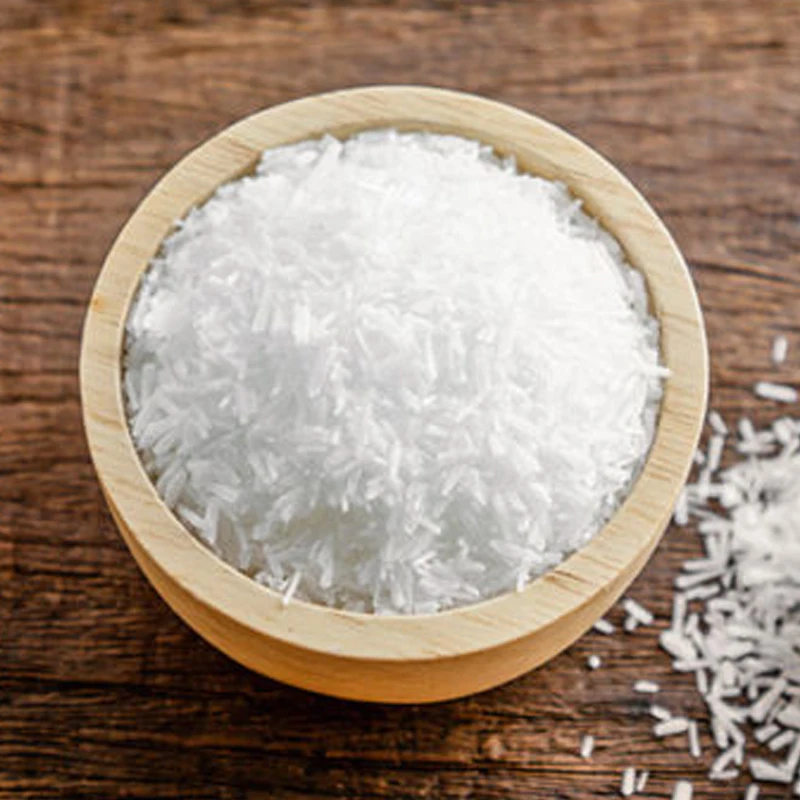 Хорошее качество MSG высокой чистоты Белый полупрозрачный глутамат натрия E621