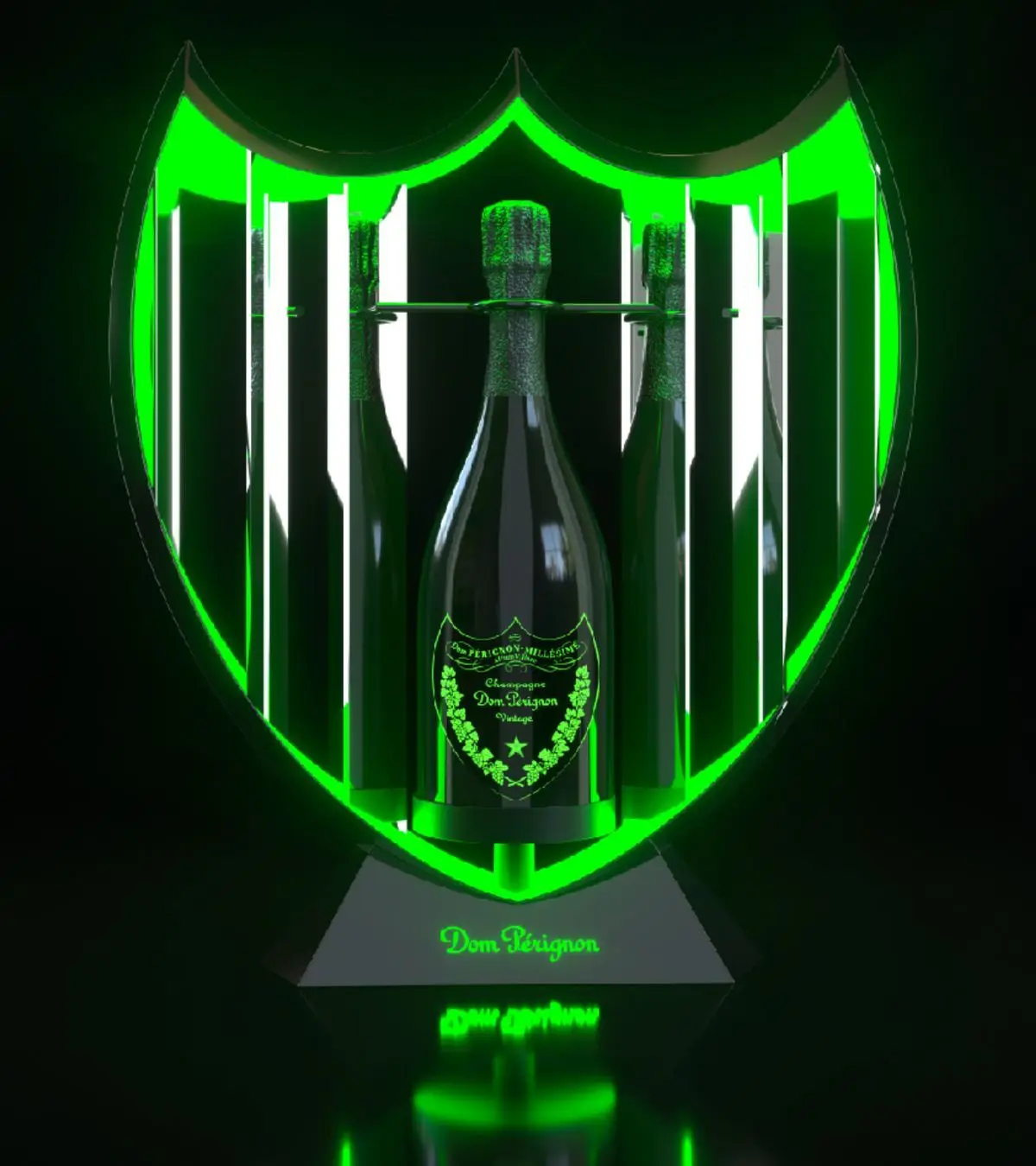 Led Illuminated Vodka Bottle Glorifiers Led Light Base Nightclub Bottle Presenter
