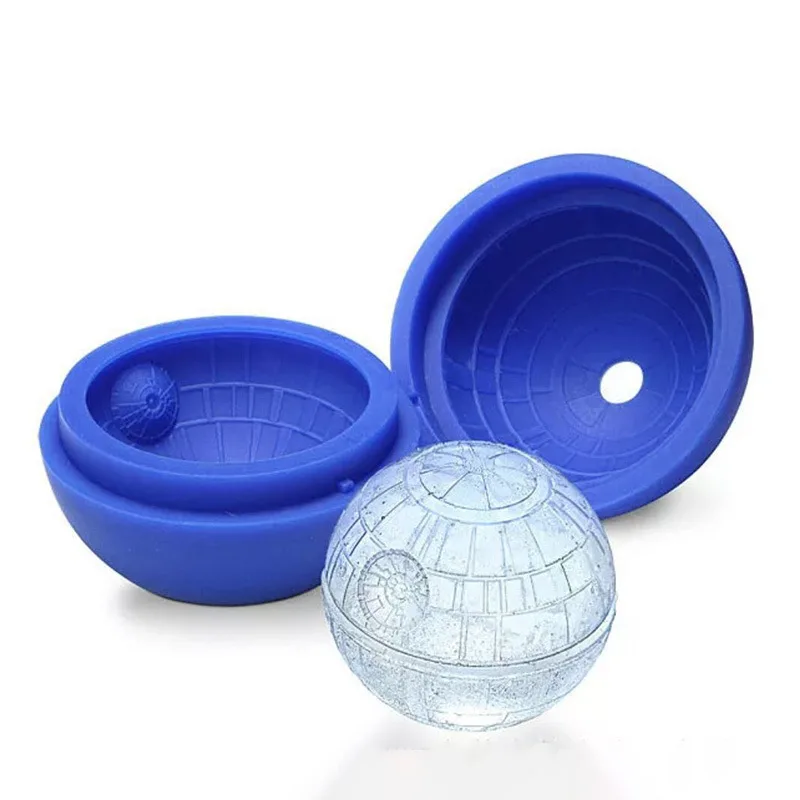 Wholesale 3D ice cube tray chocolate maker tool Ice ball shape for Drinks silicone ice cube trays