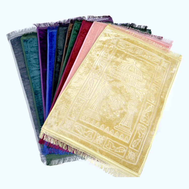 Non-slip Muslim prayer mat carpet retro model Islam
