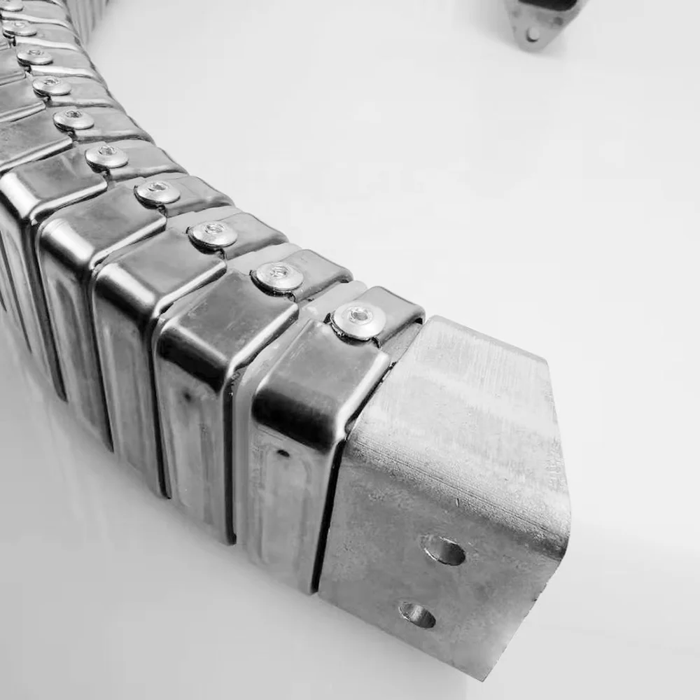 Fully Closed Metal Cable Carrier Drag Chain