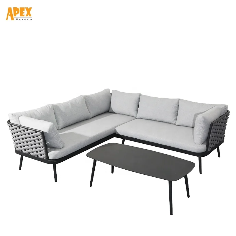 AC1492 Modern home furniture sofa sets customized Italian design 3 seater set luxury outdoor living
