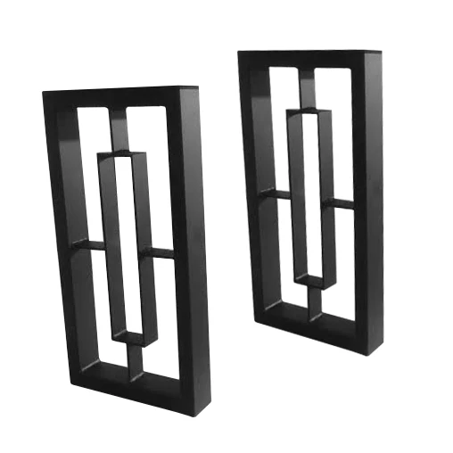 Rectangle Metal Table Legs Factory Price OED ODM Steel Table Bench Legs Wrought Iron Office Dining Furniture Legs Frame