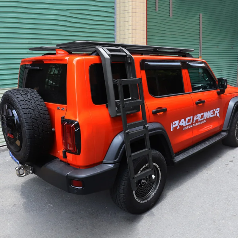 Оптовая продажа индивидуальная стойка для грузовых автомобилей и боковая лестница 300 бака багажник на крышу