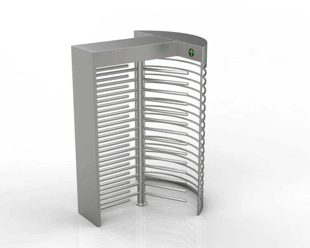 Full Height Turnstile Gate Dual Lane Bi-directional Security Turnstile For Prison