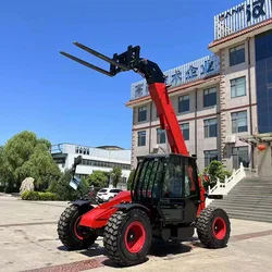 Low Price AC Motor Telehandler telescopic loader  Forklift 20 Met 4 TON Sanny Telehandler 7 Ton Rotating Telehandler Sale
