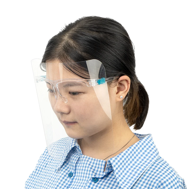 Super Protective Safety Face Glass Shield Anti Fog Protective Plastic Face Shield
