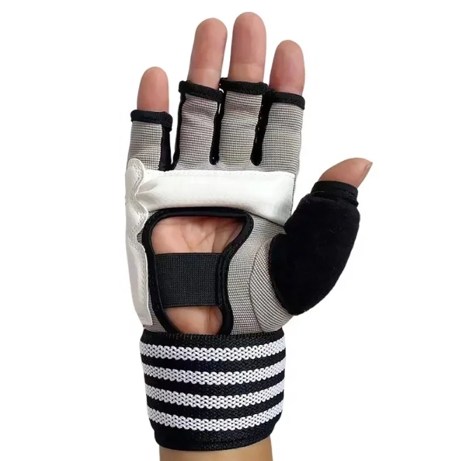 Taekwondo Hand Protectors WTF martial arts Gloves Half Finger Hand Guard Gloves