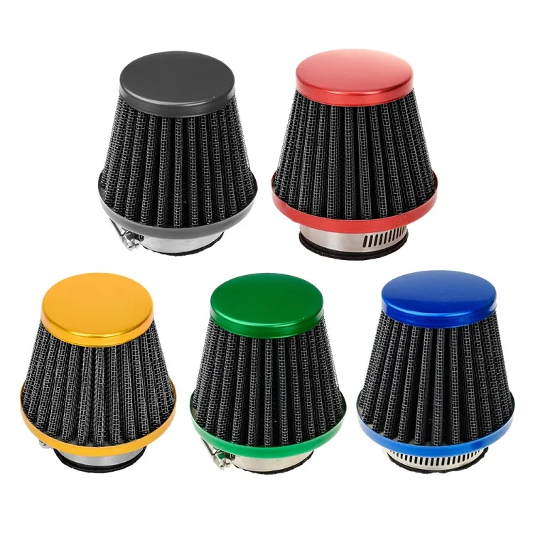 DIY Colorful Air filter Mushroom Head Air Filter for Motorcycle Pit bike Dirt Bike  ATV35 38 39 42mm 48mm  Diameter Air filter