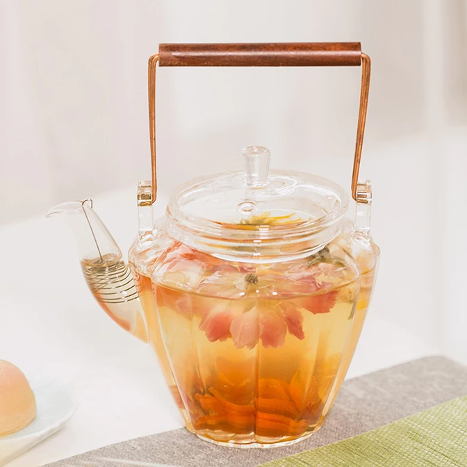 Handmade Yunnan Dragon Ball Organic Blooming Tea Beautiful Flower Tea