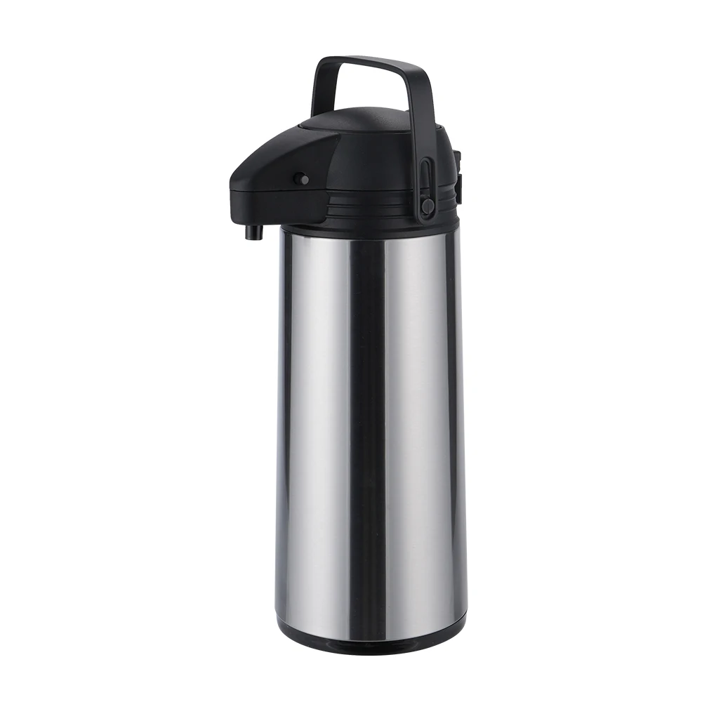 1.9l Vacuum Insulated Water Coffee Dispenser tiger thermos pump pot airpot with glass liner