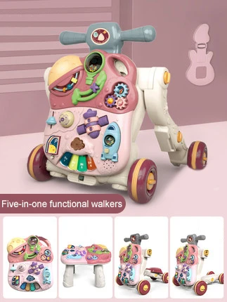 Фабричная детская коляска andador de bebe автомобиль с музыкой 5 в 1 ручной детский ходунок ходунки для