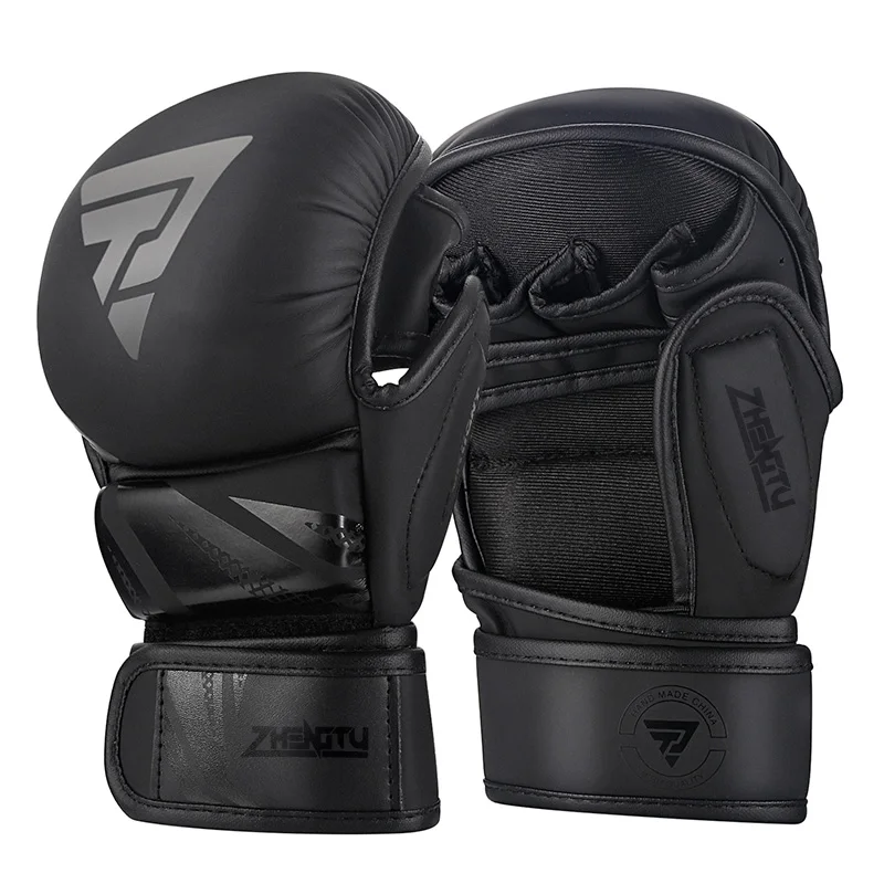 Matt MMA Sparring Grappling Boxing Muay Thai Punching Training Gloves